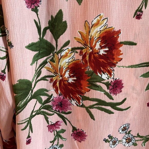 Floral Print Blouse comfortable and nice weight for all seasons. - Picture 7 of 7